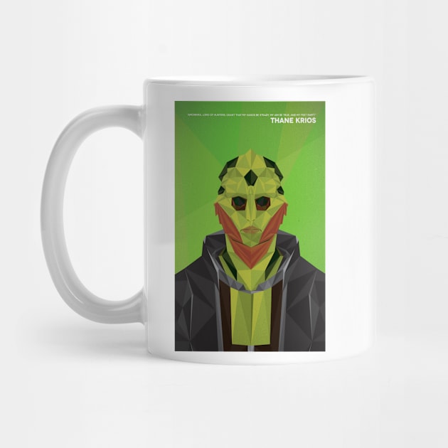 Geometric Thane Krios by sparkmark